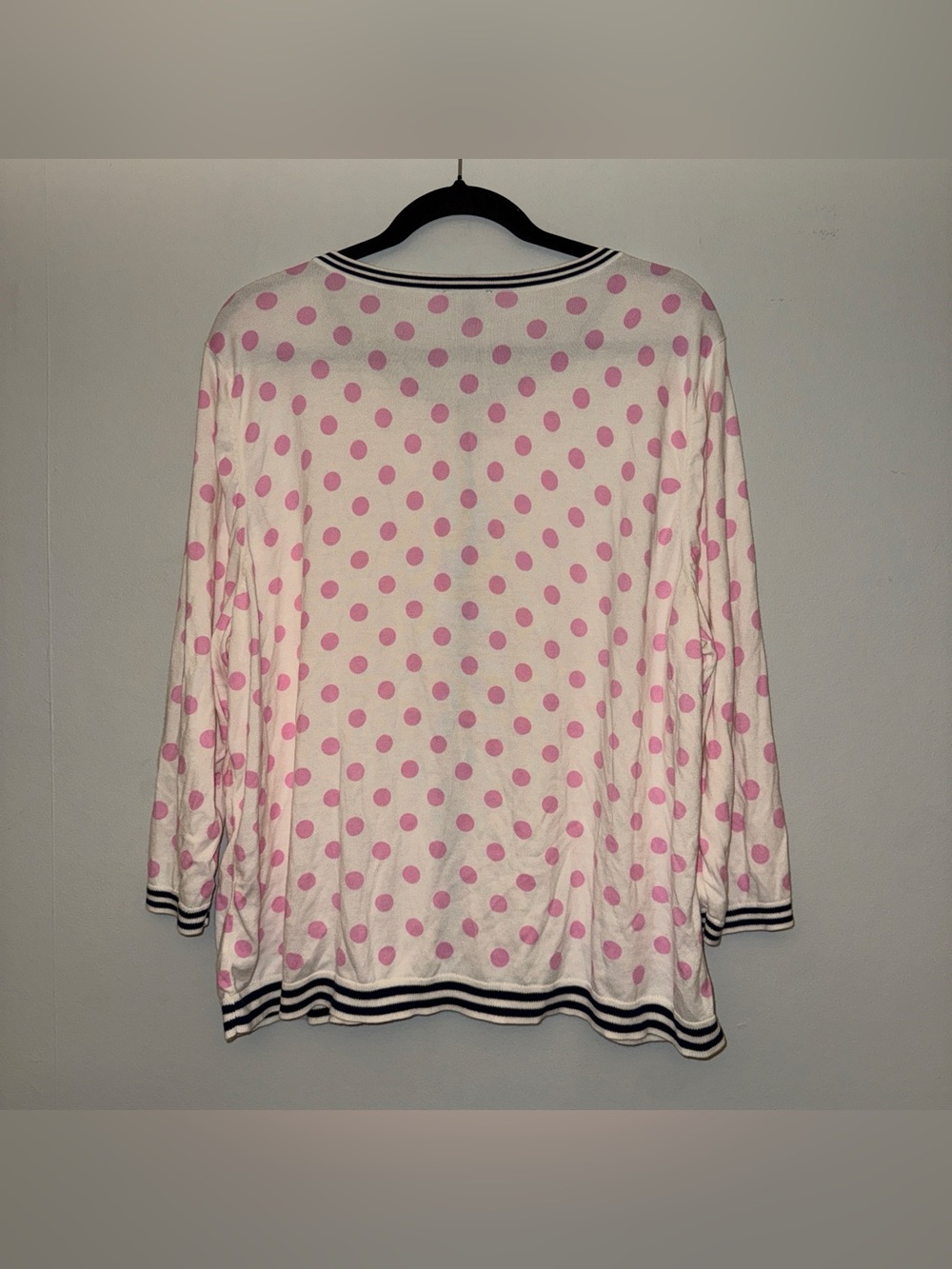 TALBOTS women’s cardigan polka dot plus size 3X ✨ - Picture 5 of 8